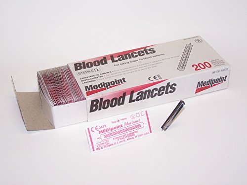 stainless steel lancet